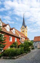 Fototapeta premium Church of the village Berching