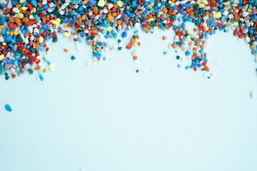 Fototapeta premium mock up background. empty space for your text. Colored stones. background small stones