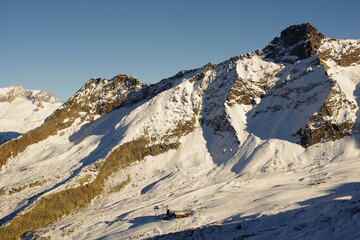 Panorama depuis les pistes de Saas-Fee