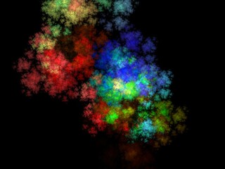 Imaginatory fractal background Image