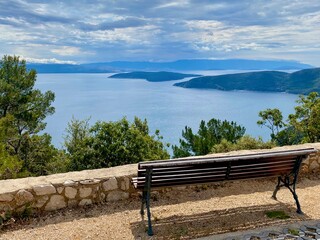 Panorama from Cres Island, Croatia