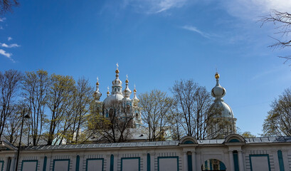 Obraz premium Fragment of the Cathedral in St. Petersburg