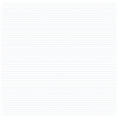 Obraz premium Dotted blue horizontal line paper vector illustration. Empty line background template, seamless pattern, copy space, for print out, typography design, write template, business note and nmanufacturing.