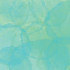 Handdrawn watercolor vector. Abstract watercolor green color.