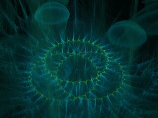 Fototapeta premium Imaginatory fractal background Image