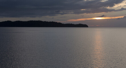 A landscape view in Togian islands