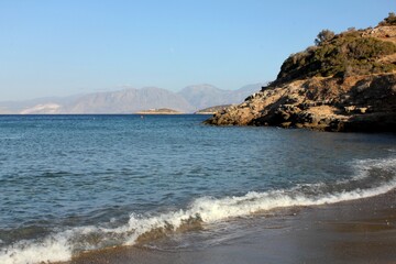Fototapeta na wymiar Crete coast