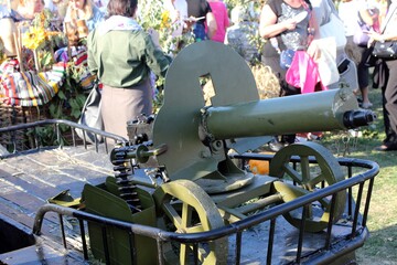 Obraz na płótnie Canvas Russian machine gun Maxim