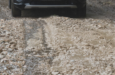 vehicle tracks on traffic routes