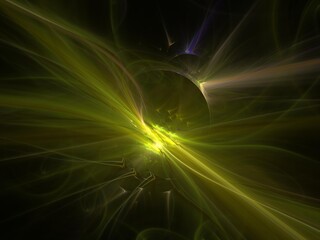 Imaginatory fractal background Image