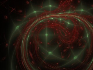 Obraz premium Imaginatory fractal background Image