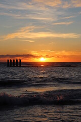 sunset on the beach, Benbecula, Western Isles, scotland