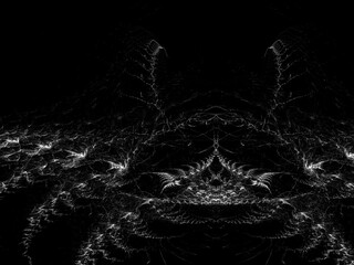 Imaginatory fractal background Image