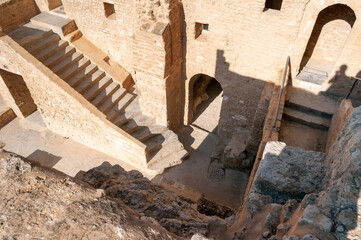 Old Ribat Hartem fortress in Monastir, Tunisia.