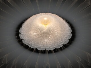 Imaginatory fractal background Image