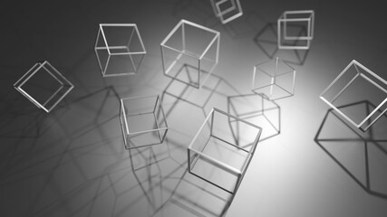 abstract, design, blue, white, architecture, construction, 3d, building, business, illustration, technology, square, house, blueprint, light, interior, concept, home, graphic, shape, structure, patter