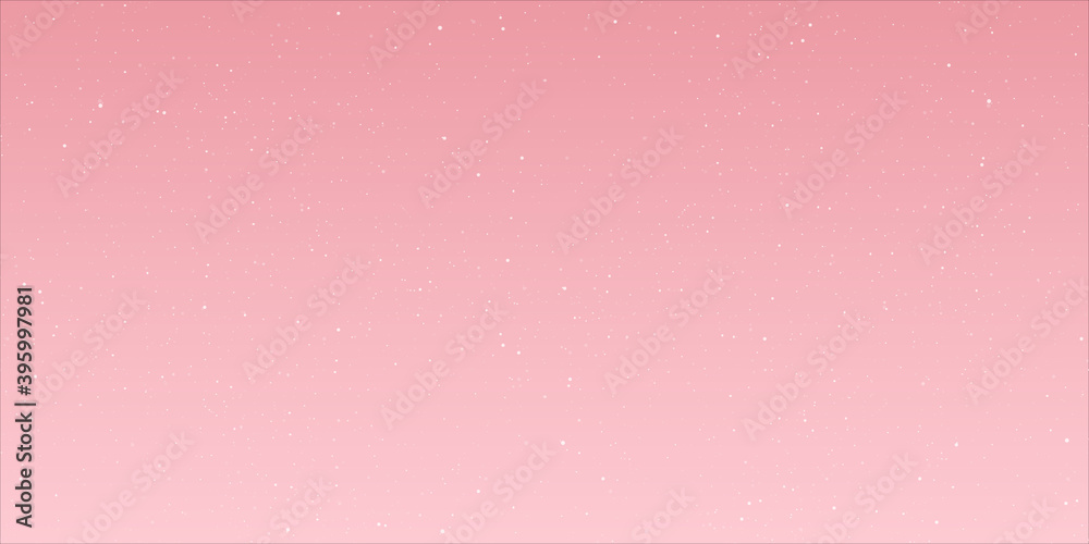 Wall mural abstract pink gradient galaxy with nebula cosmos background and stardust in deep universe. vector il