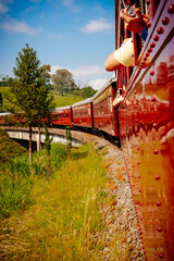 Fototapeta premium Gramado, lago negro,
