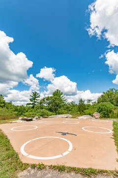 Dark sky preserve social distancing circles