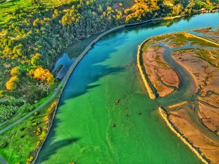 landscape with river