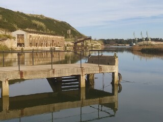 lake in the city