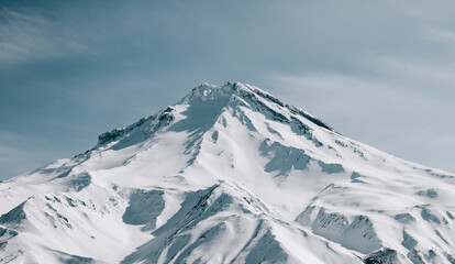 Vilyuchinsky volcano in winter.