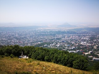panorama of the pyatigorsk mountains
