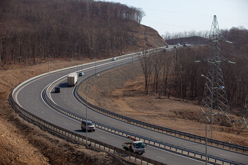Autumn, 2013 - Vladivostok, Primorsky region - Sedanka - Patroclus bypass road in Vladivostok