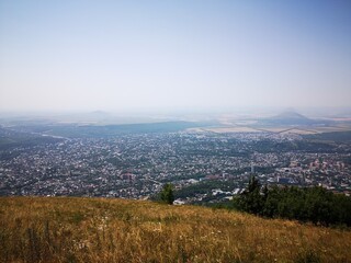 panorama of the pyatigorsk mountains