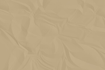 crumpled brown paper background close up