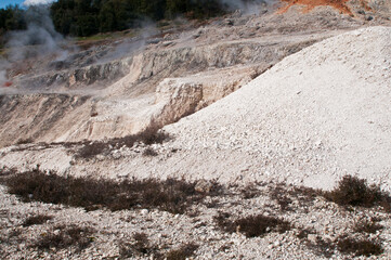 Naturalistic Park of Biancane near Monterotondo Marittimo, Tuscany, Italy.