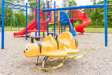 No Children in the Playground Covid-19 restrictions landscape