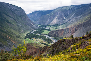 Chulyshmansky canyon. Ulagansky district, Altai Republic, Russia