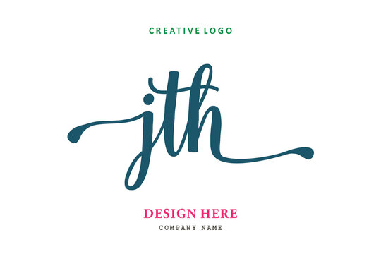 JTH lettering logo is simple, easy to understand and authoritative