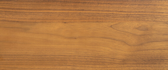 Texture of walnut surface with oil finish, Natural wooden background
