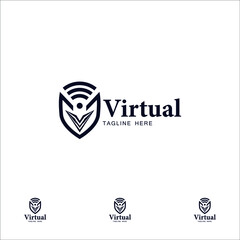 Guitar Logo design Template Vector for Print, Digital, Icon, Apps, print T-Shirts and Other Marketing Material Purpose