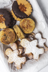 Homemade Cinnamon Chocolate Gingerbread Cookies