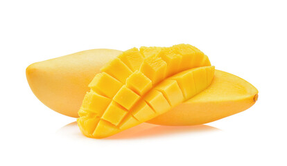 mango isolated on white background