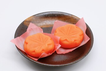 上生菓子　紅葉　秋のイメージ