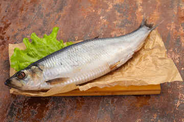 Salted herring fish