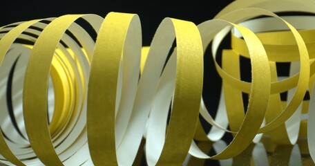 Quilling Wall Art, Home Decor. Draw, Cut, and Collage an Abstract Art Project. Strips of paper.