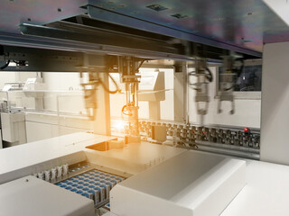 Automated robots in the medical lab