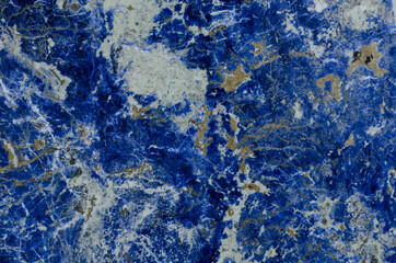 Azul Bahia, Blue Bahia, blue granite, blue marble. Texture. Close-up.