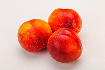 Ripe sweet tasty Nectarine fruit