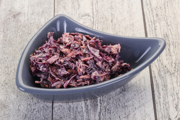 Cole slaw salad with cabbage