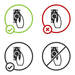 Black Fast payments icon isolated on white background. Fast money transfer payment. Financial services, fast loan, time is money, cash back concept. Circle button. Vector.