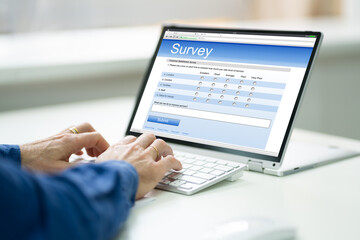 Online Survey Form. Customer Research
