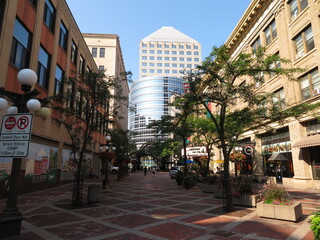 Fototapeta premium St Paul in Minnesota. It is the capital and second-most populous city of the US state of Minnesota.