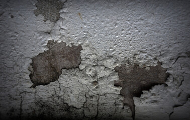   The shadow of the old cement wall surface with cracks  ,  texture ,    backgrounds for design       