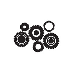 Gear Logo Template vector icon illustration design